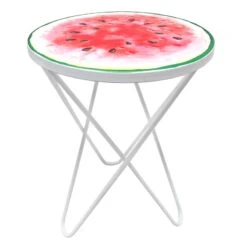 Sunny Club Watermelon Slice Plant Stand, 18"