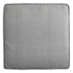 Tahiti Silver Outdoor Gusseted Deep Seat Cushion
