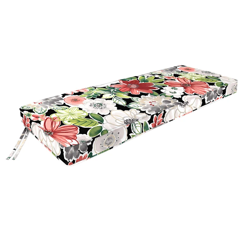 Tamani Raven Gusseted Outdoor Bench Cushion