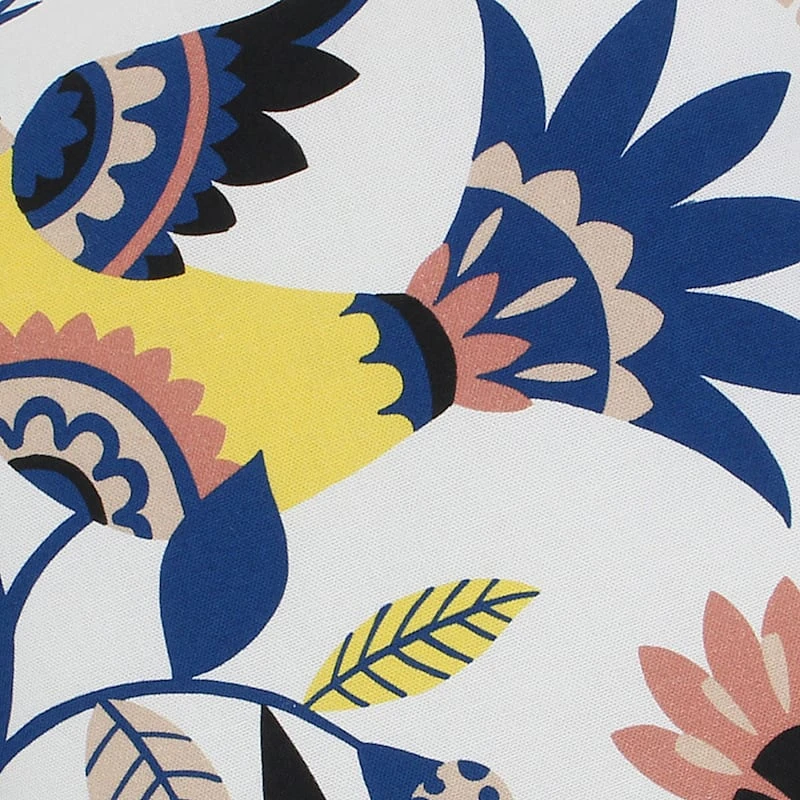 Tracey Boyd Square Frog Birds Outdoor Throw Pillow, 16" - Image 2