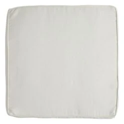 Tristin Heather White Outdoor Gusseted Deep Seat Cushion