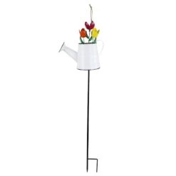 Tulip Topiary Garden Stake, 35.5"