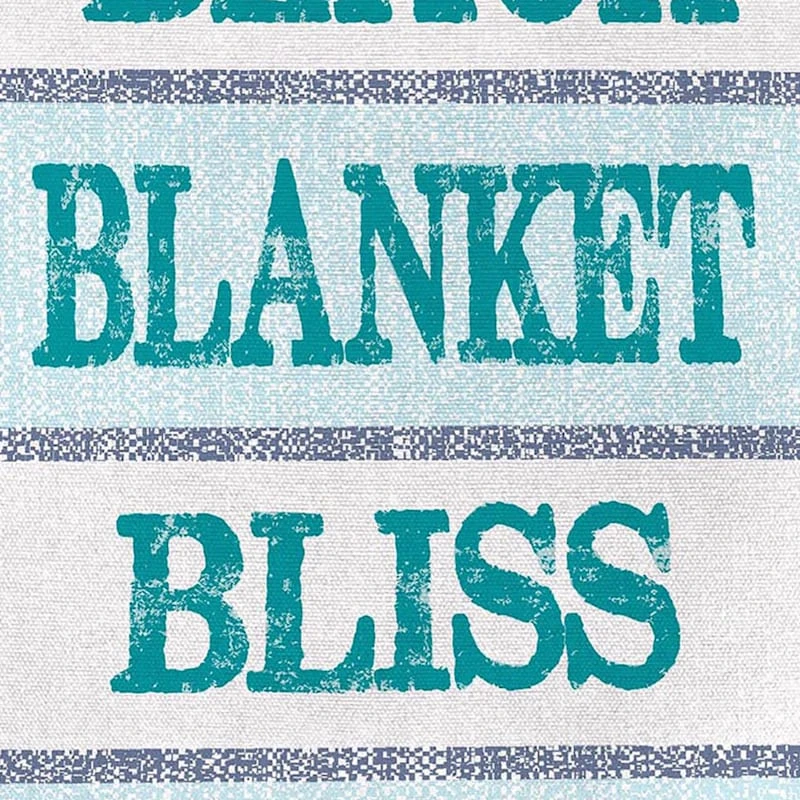 Ty Pennington Beach, Blanket, Bliss Striped Outdoor Throw Pillow, 16" - Image 2