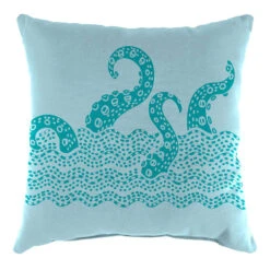 Ty Pennington Kraken Outdoor Throw Pillow, 16"