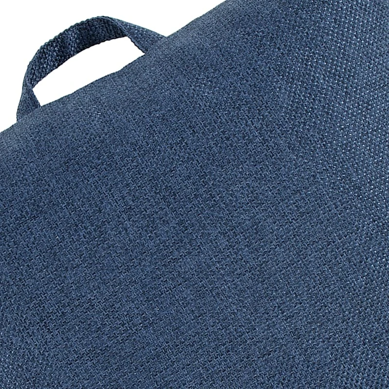 Ty Pennington Navy Blue Floor Cushion, 24" - Image 2