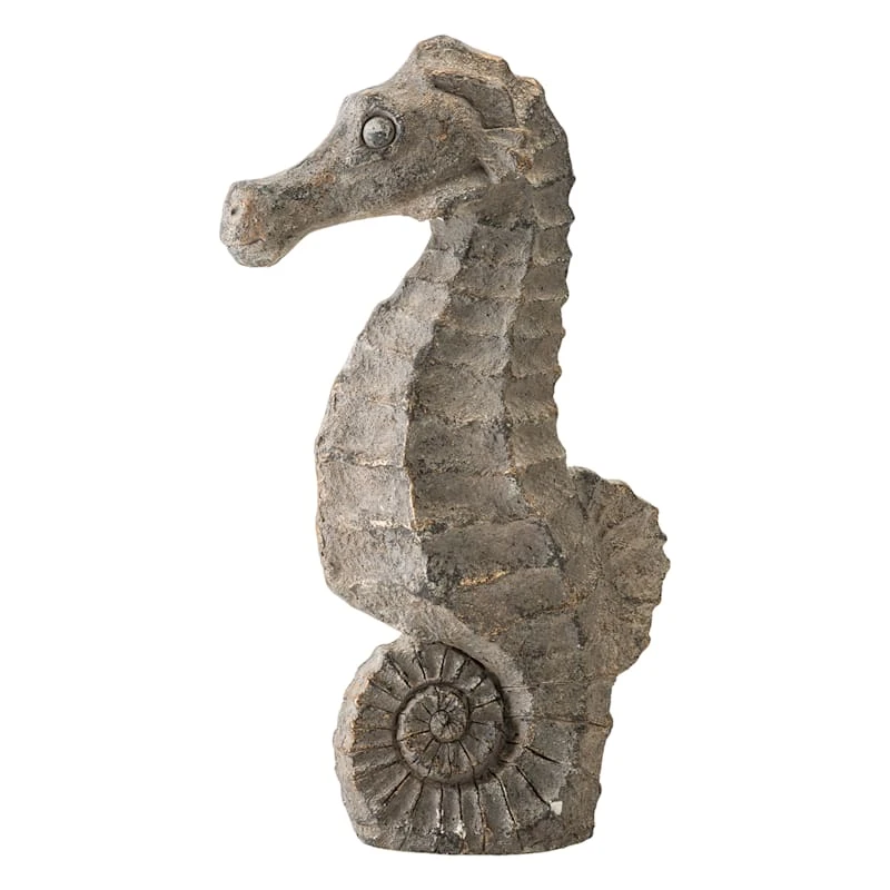 Ty Pennington Sea Horse Garden Statue, 28"