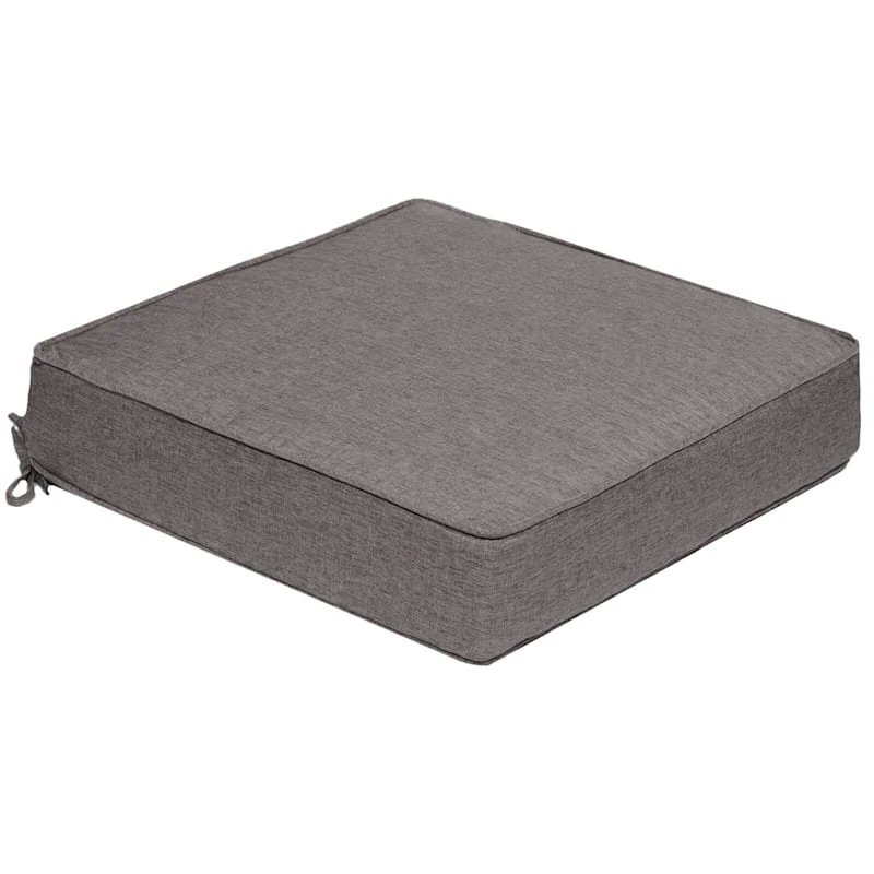 Vernon Granite Premium Gusseted Outdoor Deep Seat Cushion