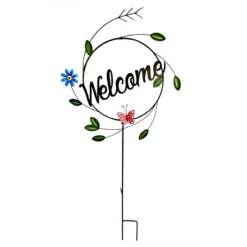 Welcome Yard Stake, 39"