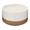 White Rope Citronella Candle, 29oz